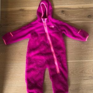 North face Baby Fleece Bunting, 6-12M